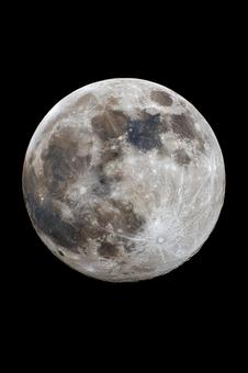 神秘的な光を放つ満月の天体写真 神秘的な光を放つ満月の天体写真の写真