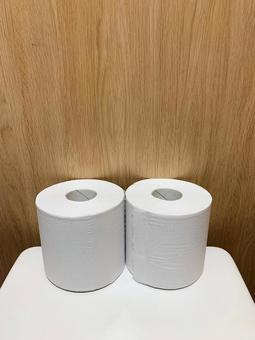 トイレットペーパーストック トイレットペーパー,トイレ,ロールの写真素材