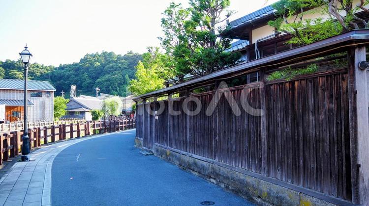 小江戸佐原・河畔のレトロな散歩道・香取市 佐原,小江戸,レトロの写真素材