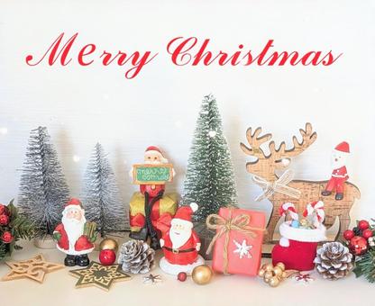 メリークリスマス（文字入り） メリークリスマス,クリスマスツリー,１２月の写真素材