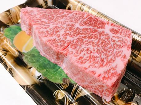 Wagyu beef shoulder steak, JPG