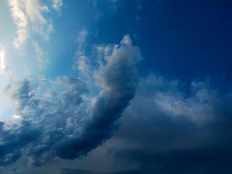 曇り空 曇り空の写真
