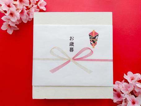 お歳暮　蝶結び4 御歳暮,贈答品,年末の写真素材