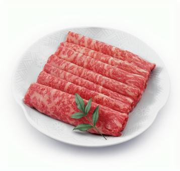 しゃぶしゃぶ用薄切り牛肉 しゃぶしゃぶ用薄切り牛肉の写真