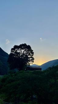 夕景 夕景の写真