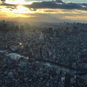 照らされる街 照らされる街の写真