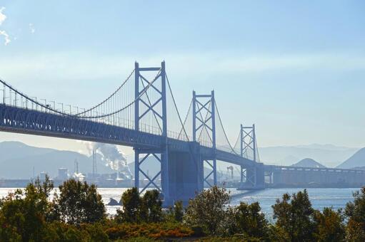 瀬戸大橋05 瀬戸大橋,北備讃瀬戸大橋,南備讃瀬戸大橋の写真素材