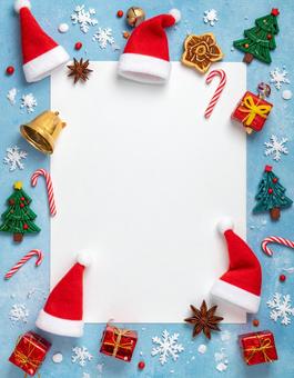 クリスマス雑貨のフレーム クリスマス雑貨のフレームの写真