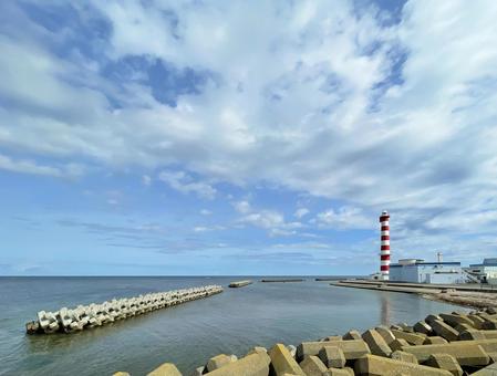 ノシャップ岬04(灯台) ノシャップ岬04(灯台) ノシャップ岬,灯台,燈台の写真素材