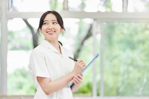 Female nurse working in a hospital, female, nurse, nurse, JPG