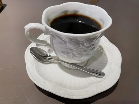 ホットコーヒー ホットコーヒー コーヒー,珈琲,ホットコーヒーの写真素材