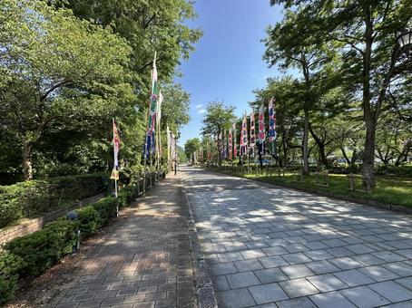 明治百年通り 小坂町 明治百年通り 小坂町の写真