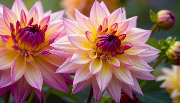 ダリアの花 秋 ダリアの花 秋の写真