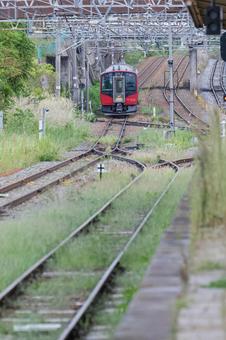 しなの鉄道 しなの鉄道 しなの鉄道,しなの色,小諸駅の写真素材