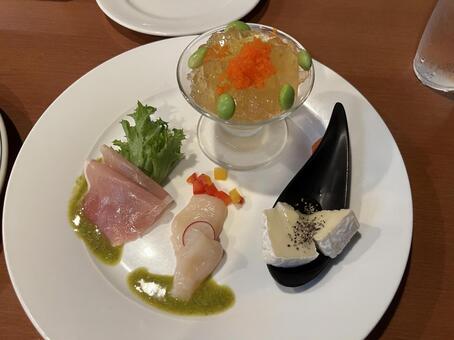 フランス料理 フランス料理,フレンチ,コース料理の写真素材
