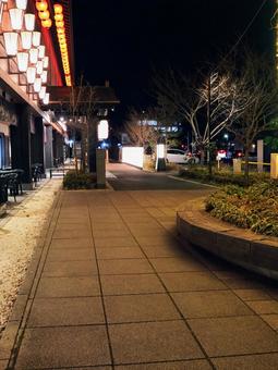 西武秩父駅・駅前の夜景(埼玉県・秩父市) 西武秩父駅・駅前の夜景(埼玉県・秩父市) 西武秩父駅,駅前,秩父市の写真素材