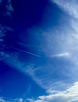 青空を雲で覆う 青空を雲で覆うの写真