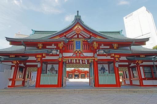 日枝神社（千代田） 日枝神社,大山咋神,国常立神の写真素材