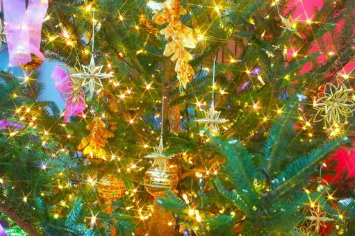 クリスマスのイルミネーション クリスマスのイルミネーション クリスマス,イルミネーション,壁紙の写真素材