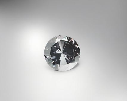 輝くダイヤモンドの白背景３Dレンダリング ダイアモンド,宝石,ダイヤモンドの写真素材