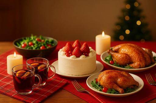 クリスマスディナー クリスマスディナーの写真