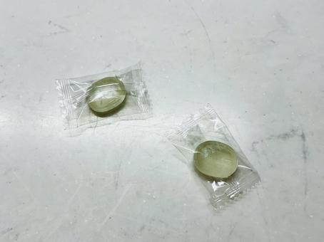 2つのキャンディー 2つのキャンディーの写真