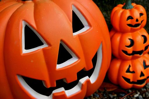ハロウィンの南瓜の写真