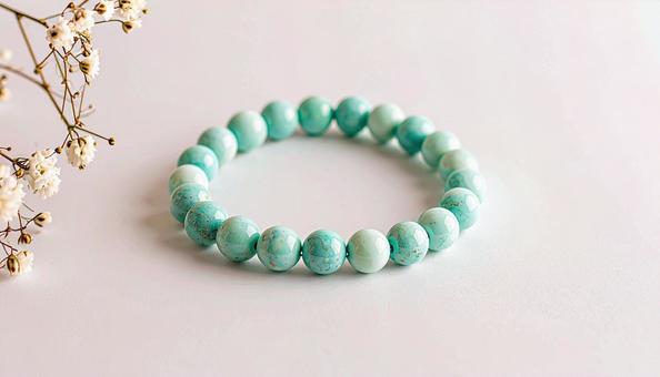 ターコイズのブレスレットの写真