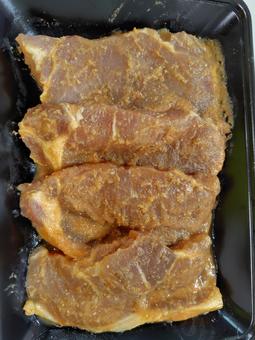豚ロース味噌漬け 豚ロース味噌漬け 豚ロース味噌漬け,豚肉,豚ロース肉の写真素材