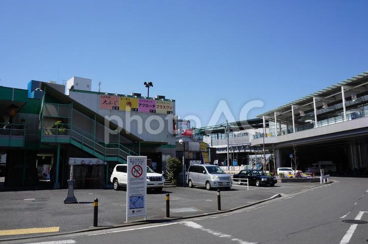 登戸駅前　仮説の商店 登戸駅,川崎市,飲食店の写真素材