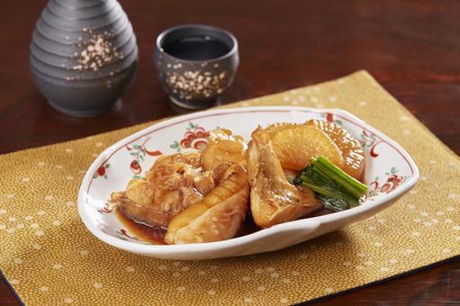 クエのあら煮 あら煮大根 あら炊き クエのあら煮 あら煮大根 あら炊きの写真