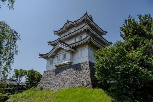 忍城 忍城 忍城,石垣,歴史の写真素材