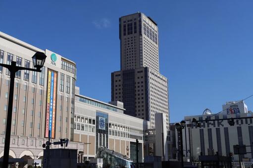 JR札幌駅 北海道,札幌市,駅の写真素材