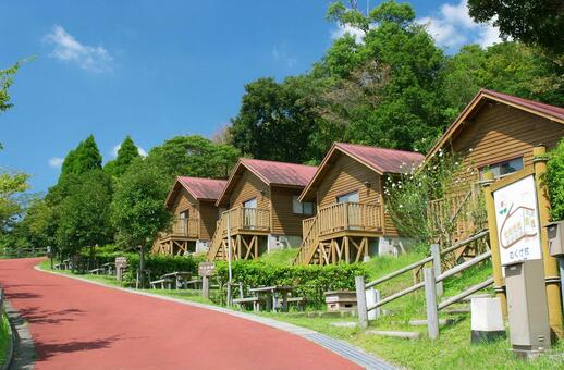 鹿児島県民の森キャンプ場 鹿児島県民の森キャンプ場,県民の森キャンプ場,県民の森の写真素材
