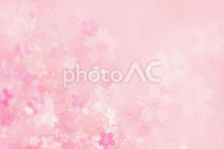 舞い散る桜背景 桜,春,背景の写真素材