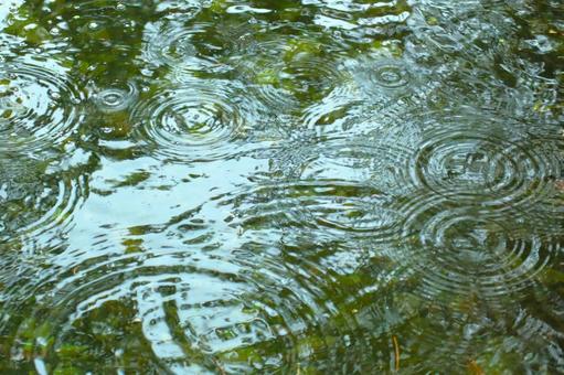 雨の波形3-自然の美 雨の波形3-自然の美の写真