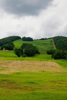 夏の泉ヶ岳スキー場 夏の泉ヶ岳スキー場の写真