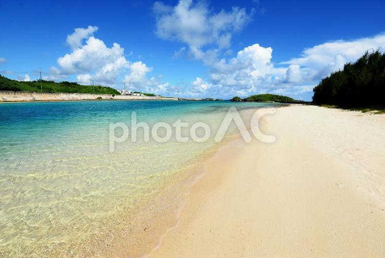 宮古島の綺麗な海 沖縄,okinawa,宮古島の写真素材