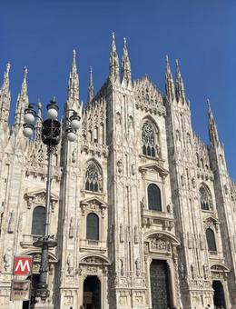 ミラノのドゥオーモ ミラノのドゥオーモ ドゥオーモ,ミラノ,ミラノ大聖堂の写真素材