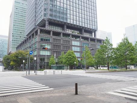 丸の内の街並み(東京都・千代田区) 丸の内の街並み(東京都・千代田区) 丸の内,東京駅周辺,街並みの写真素材