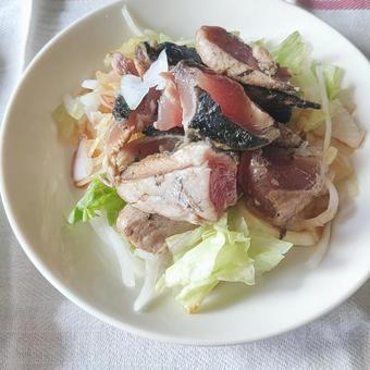 カツオのたたきの写真