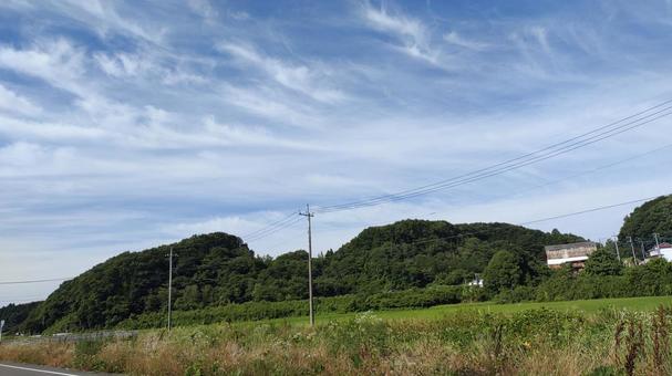 山のある風景 山のある風景の写真
