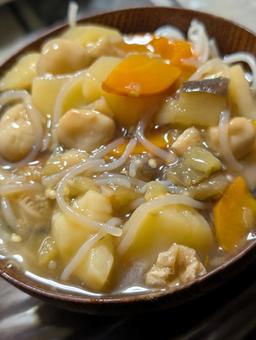 おくずかけ おくずかけ おくずかけ,汁物,郷土料理の写真素材