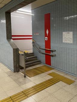 トイレ入口 トイレ入口の写真