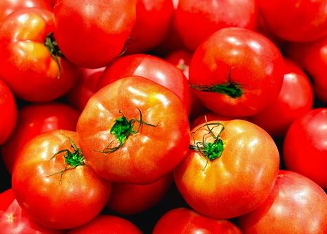 トマト トマト 赤色,夏野菜,ビタミンの写真素材