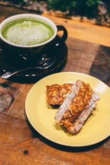 Photo, financier, sweets, cafe, 