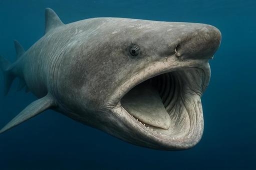 巨大な口で泳ぐ幻の深海ザメ、メガマウス 巨大な口で泳ぐ幻の深海ザメ、メガマウスの写真