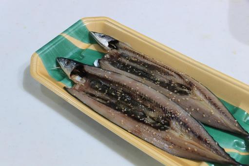 サンマの開き(生) サンマの開き(生) 秋刀魚,サンマ,開きの写真素材