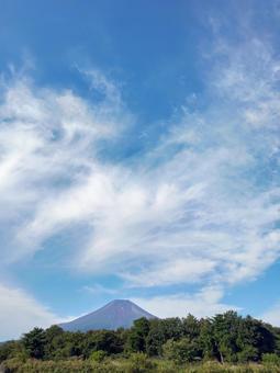 Photo, fuji mountain, summer, sky, 