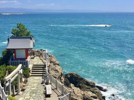 桂浜の海 桂浜の海 海,桂浜,波の写真素材